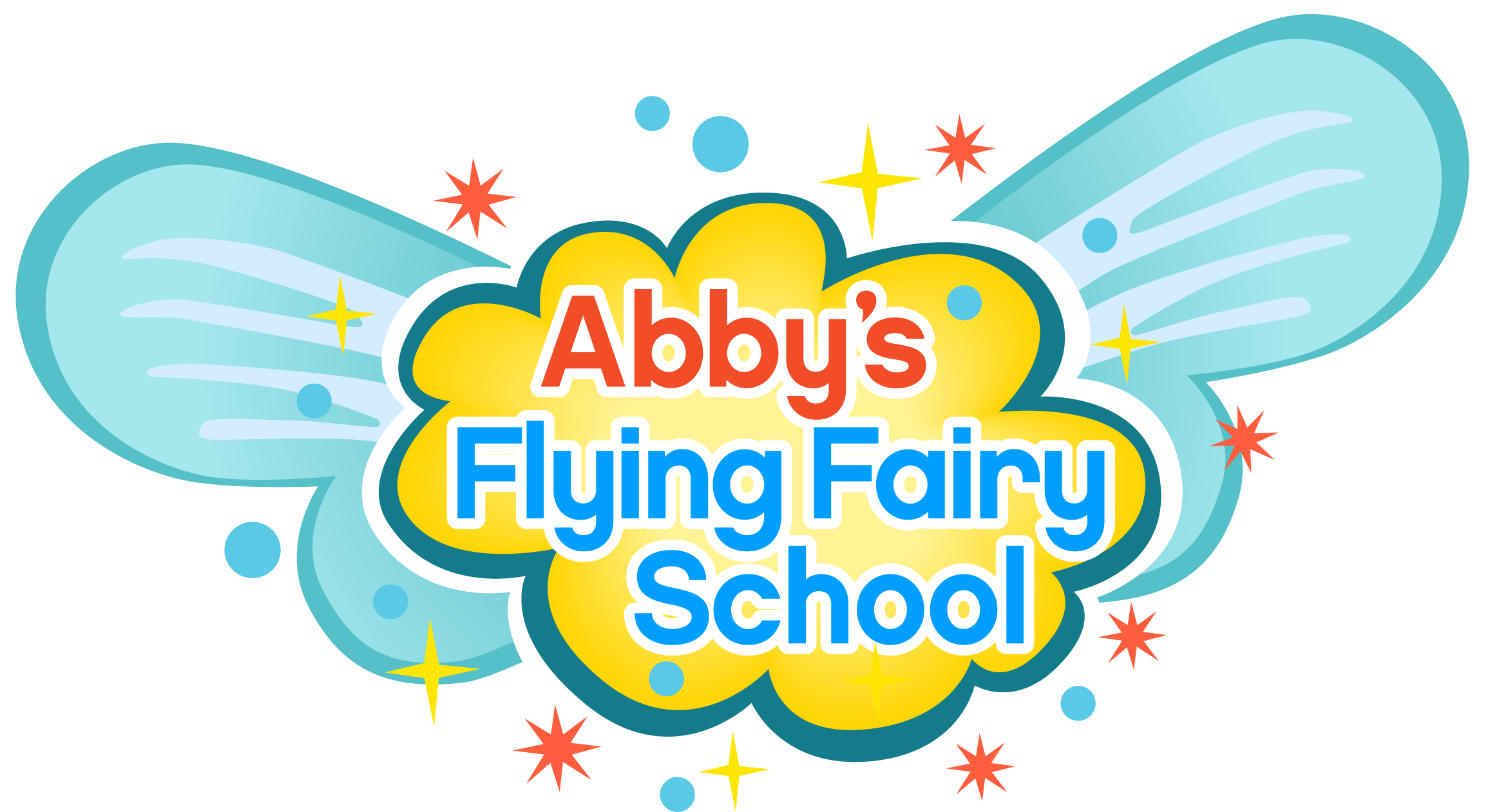 Abby's Flying Fairy School Clipart (2337x1293), Png Download