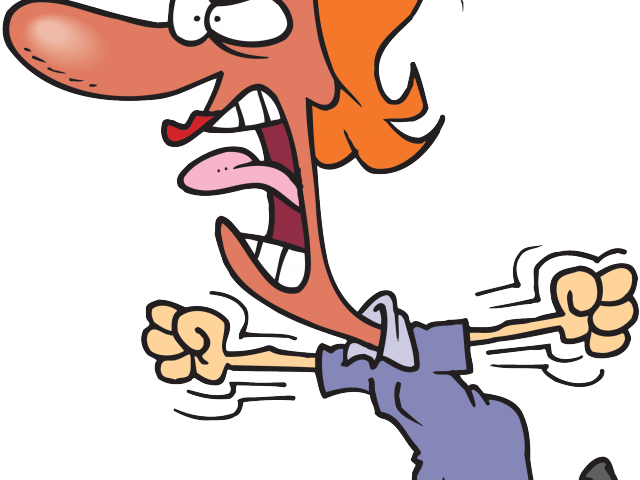 Businessman Clipart Mad - Png Download (640x480), Png Download