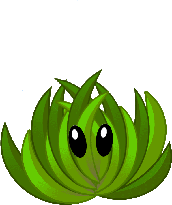 Grass Plants Vs Zombies , Png Download Clipart (596x711), Png Download