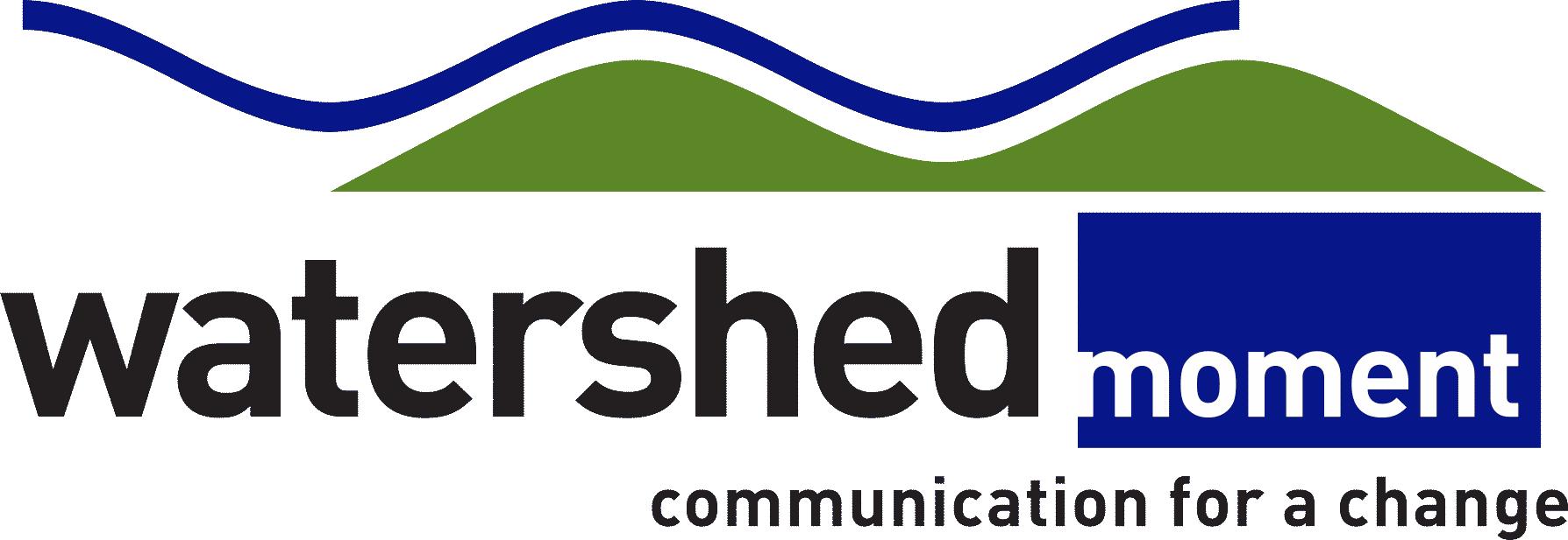 Watershed Moment Logo Clipart (1788x617), Png Download