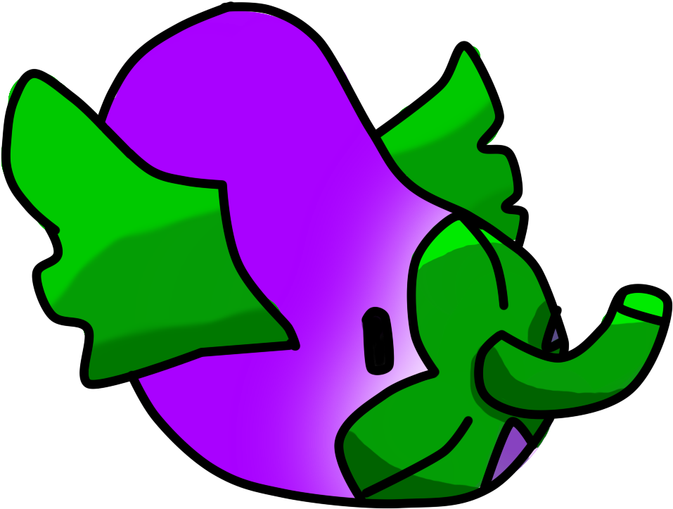 Egg-phant Clipart (1080x1080), Png Download