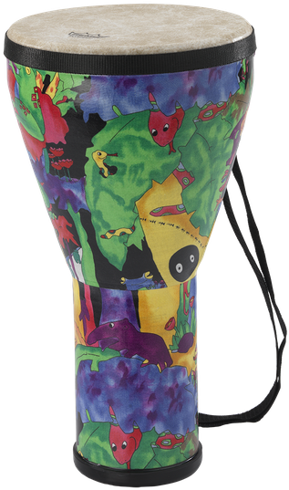 Kids Percussionr Djembe Image Clipart (600x600), Png Download