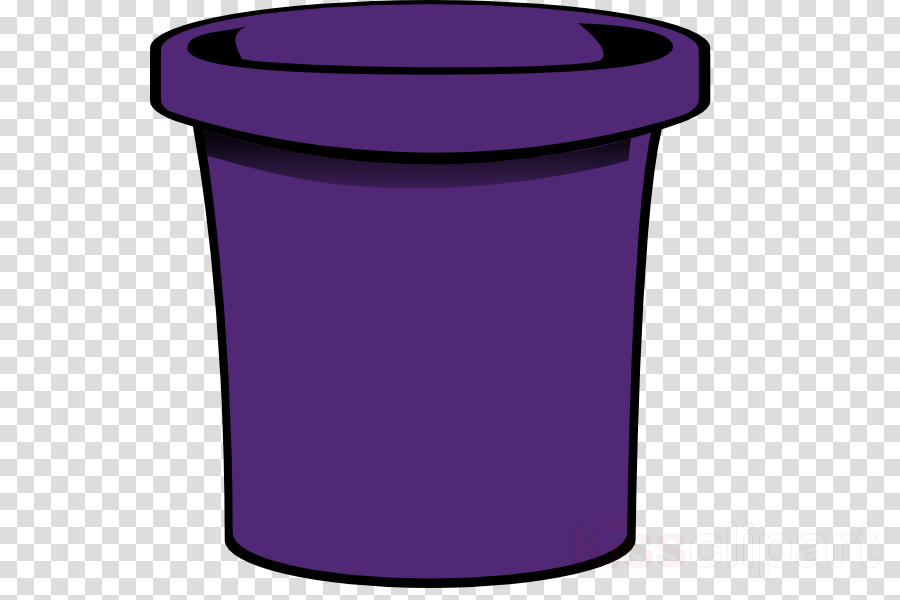 Purple Bucket Clipart Clip Art - Png Download (900x600), Png Download
