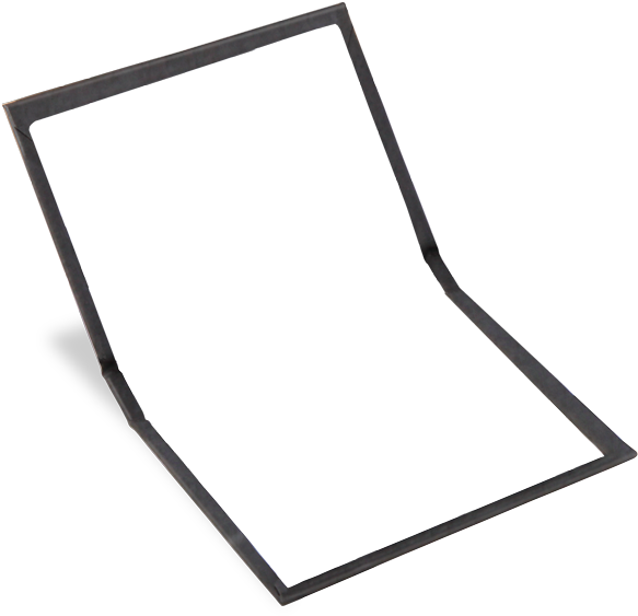 Hardcover With Balacron® Leather Imitation Anthracite Clipart (600x572), Png Download