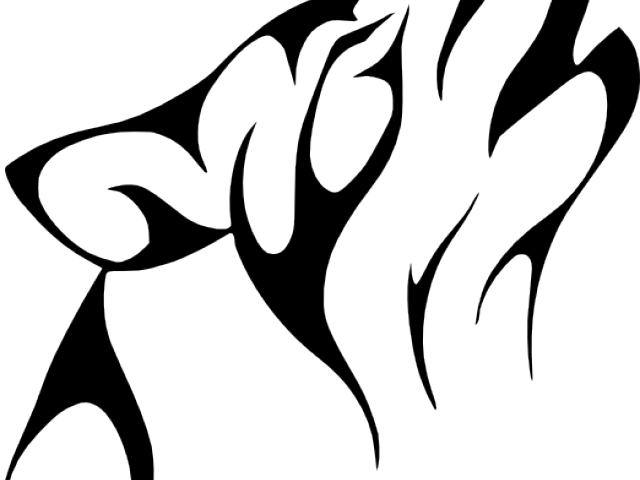 Coyote Clipart Simple - Png Download (640x480), Png Download