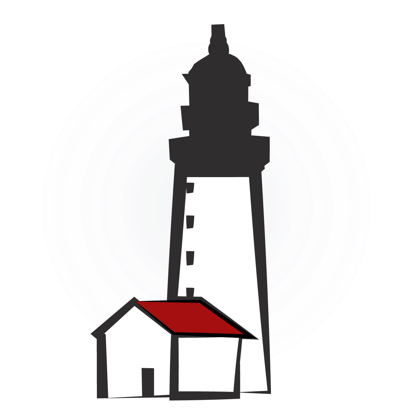 Halfway Rock Lighthouse Clipart (1452x1452), Png Download