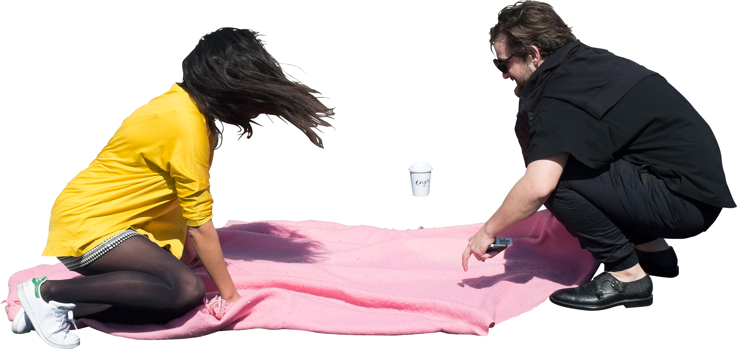 People Picnic Png Clipart (2559x1214), Png Download