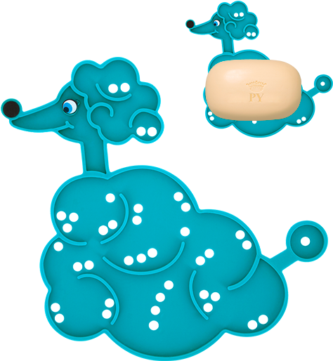 Freeuse Library Aqua Clip Holder - Png Download (535x587), Png Download