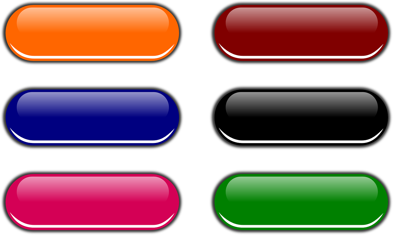 Download Web Button Png Download Clipart (1280x766), Png Download