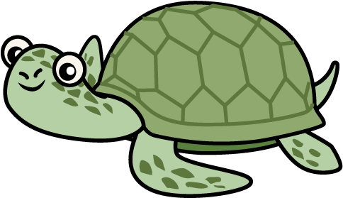 Swimming Clipart Tortoise - Png Download (640x480), Png Download