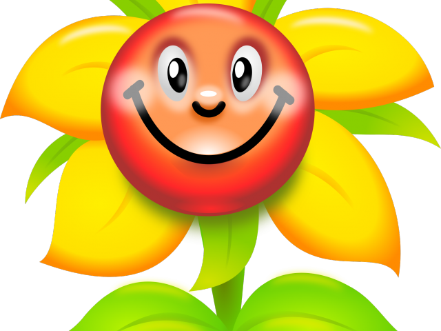 Character Clipart Flower - Png Download (640x480), Png Download