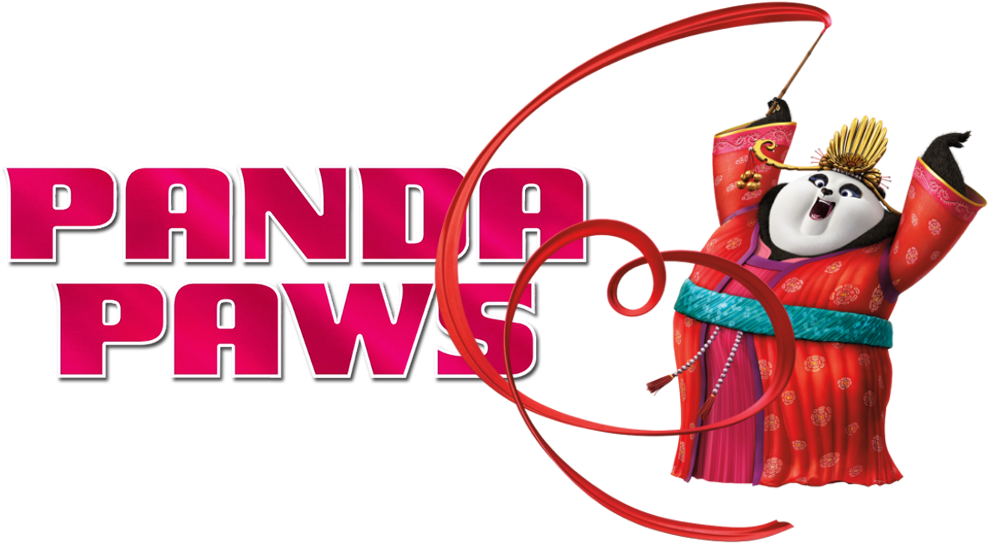 Panda Paws Image Clipart (1000x562), Png Download