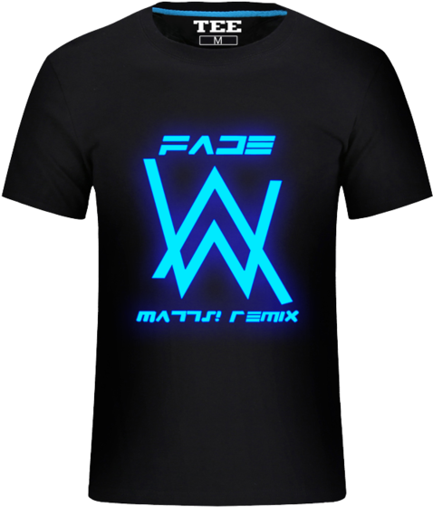 Clip Art Luminous Alan Walker T Shirt - Png Download (640x640), Png Download