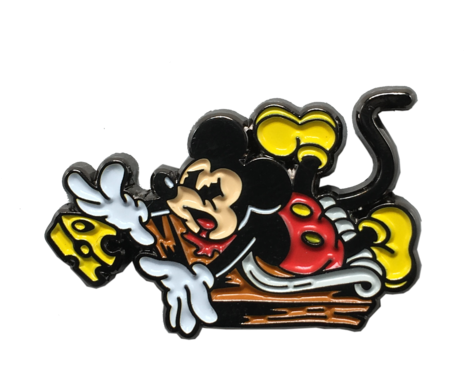 Kill Rats Pin Clipart (600x600), Png Download