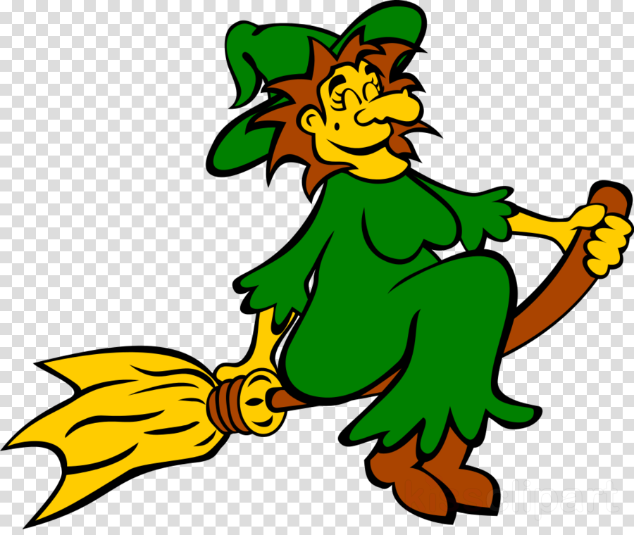 Green Witch Clipart Witchcraft Clip Art - Png Download (900x760), Png Download