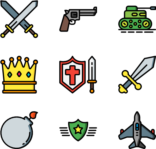 Warfare Clipart (600x564), Png Download