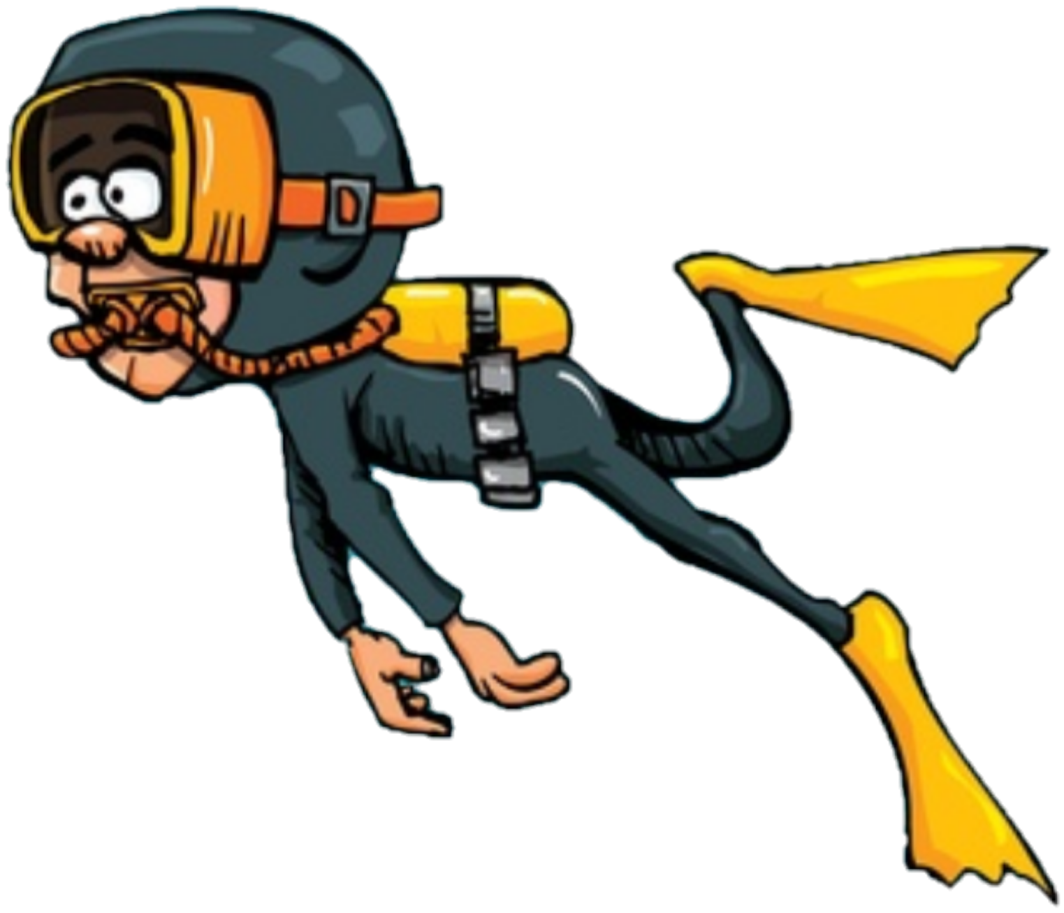 Underwater Clip Art Frog Transprent Vertebrate Fictional - Png Download (1523x1306), Png Download