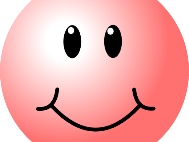 Smiley Clipart Pink - Png Download (640x480), Png Download