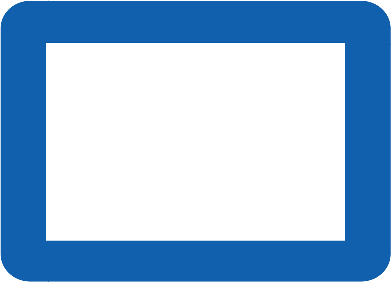 Solid Primary Assortment Adhesive Frames Clipart (1280x920), Png Download