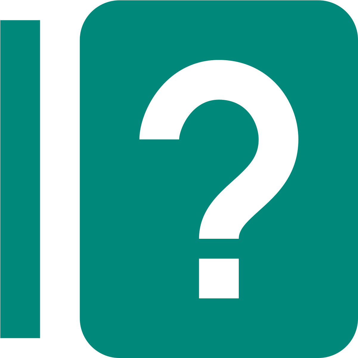 Free Question Icon Clipart (1600x1600), Png Download