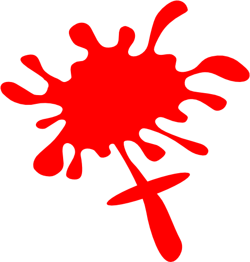 Splat Clip Art Free - Png Download (600x539), Png Download