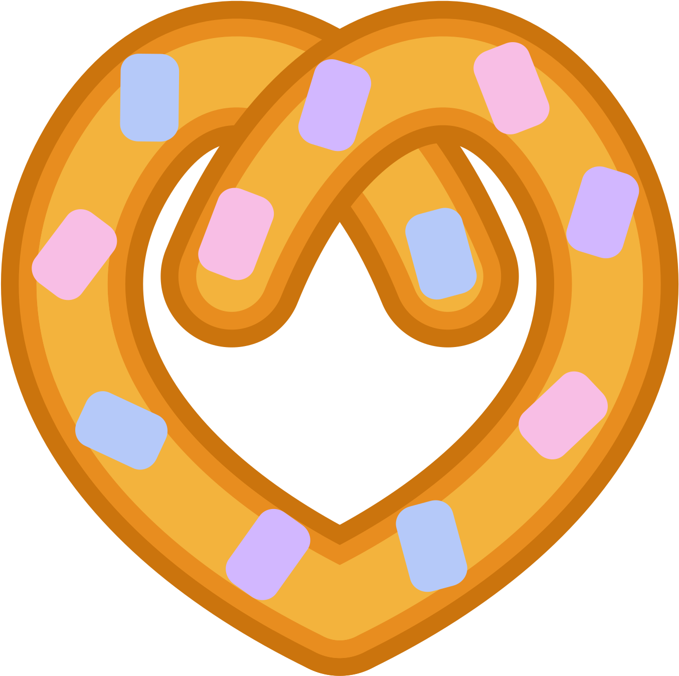Straight As A Pretzel Clipart (1417x1417), Png Download
