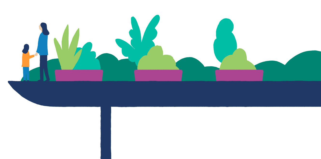 Train Buildings5 Skygarden Clipart (1329x661), Png Download