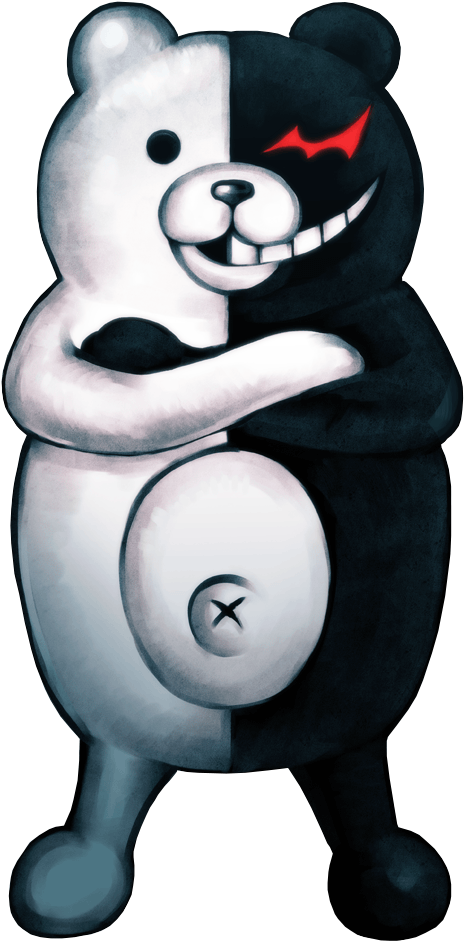 Monokuma Killing Game Host, Self-proclaimed Headmaster, Clipart (970x970), Png Download