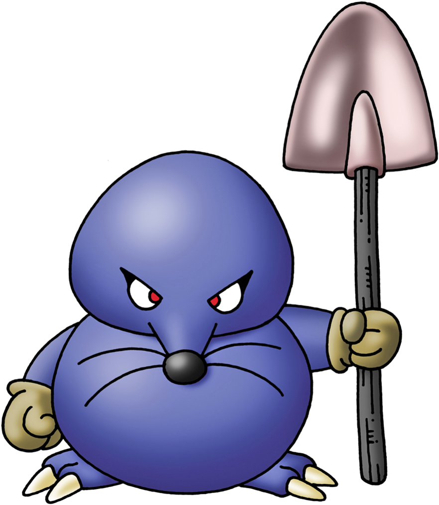 Mad Mole Clipart (1006x1105), Png Download
