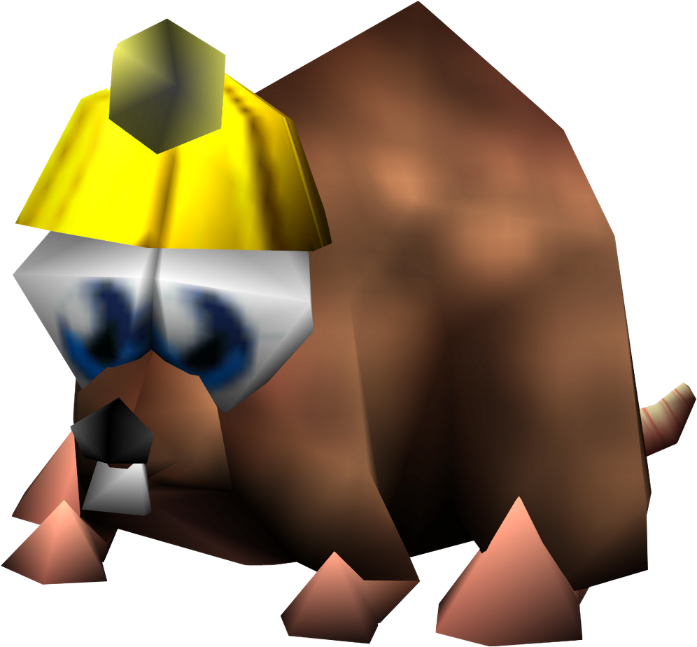 Dilberta The Mole Clipart (1044x966), Png Download