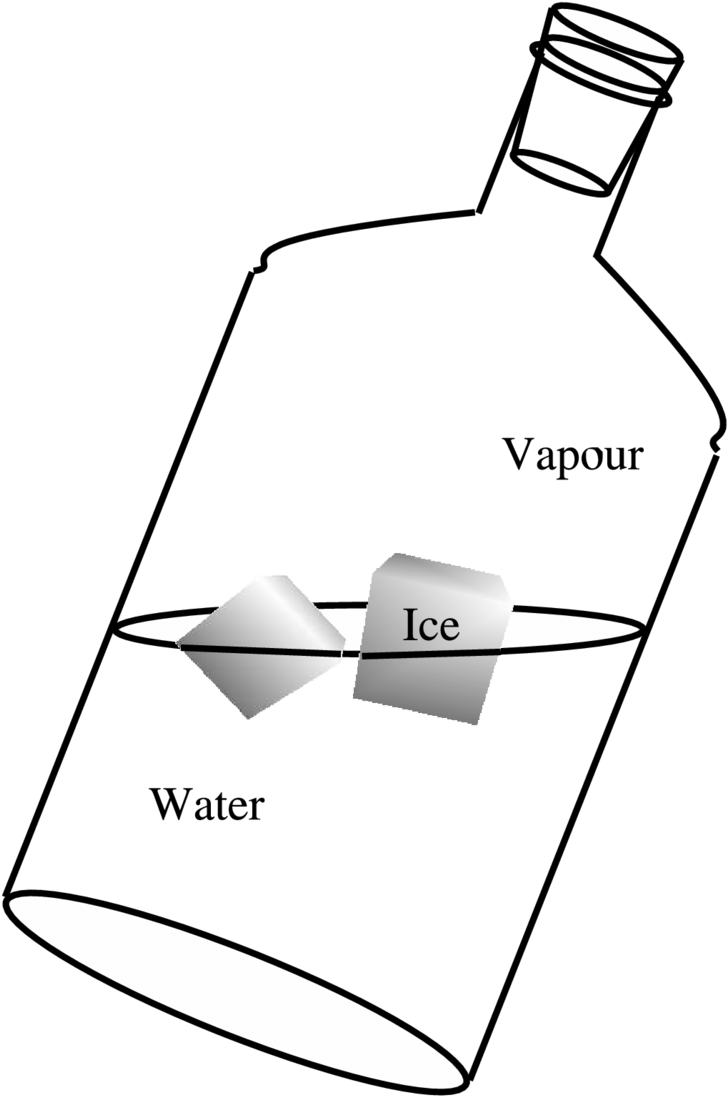 Triple Point Of Water Analogy Clipart (850x1116), Png Download