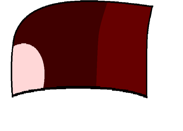 Frowning Mouth Open 3 Clipart (732x540), Png Download