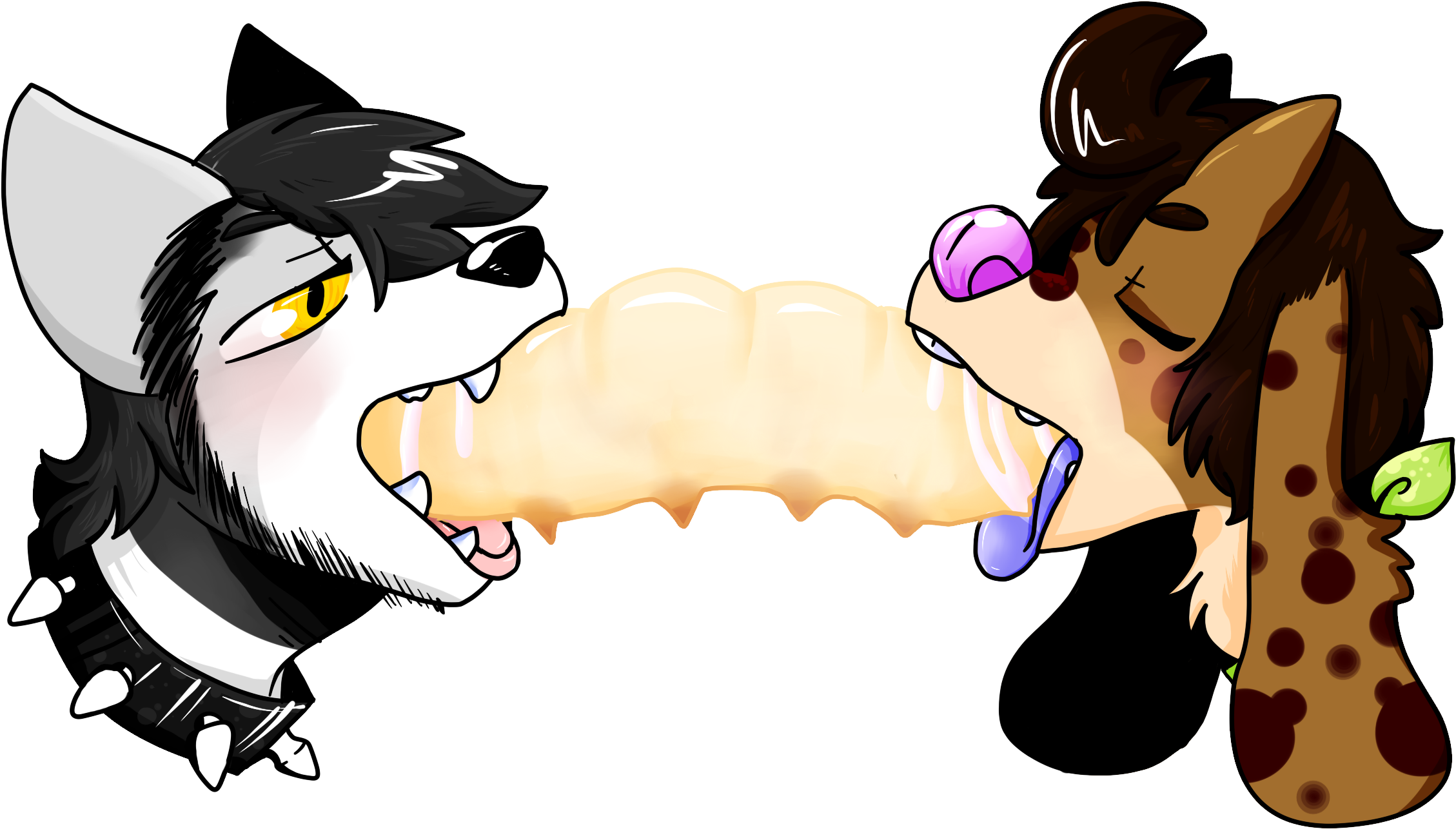 Maggot Kiss Clipart (2400x1500), Png Download