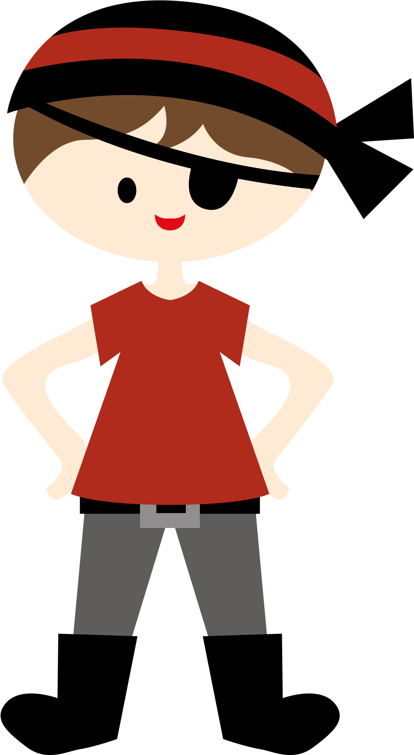 Pirates Clipart (1354x2467), Png Download