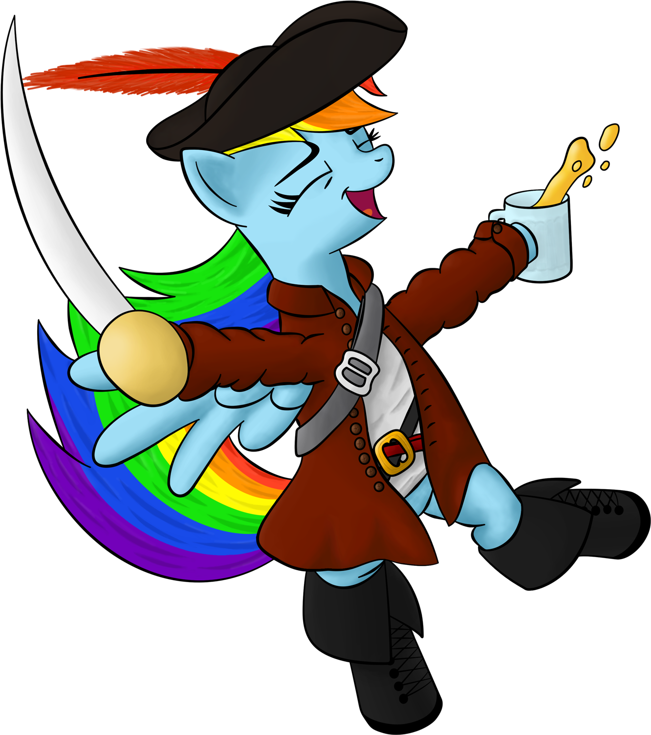 Rainbow Rocks Heading To Uk Theaters In October Clipart (1600x1600), Png Download