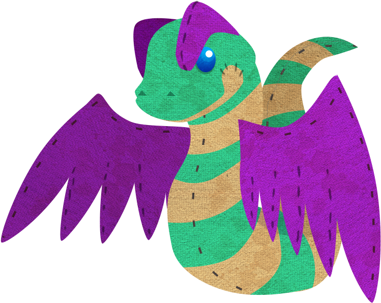 Lineless Snake-o Clipart (854x645), Png Download