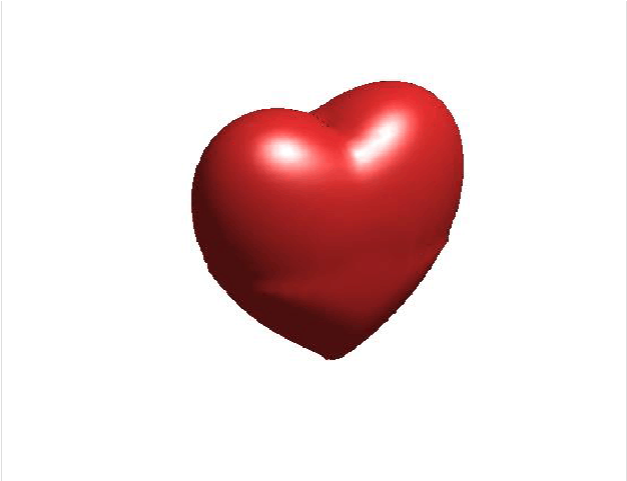 三维心形曲线 Clipart (893x481), Png Download