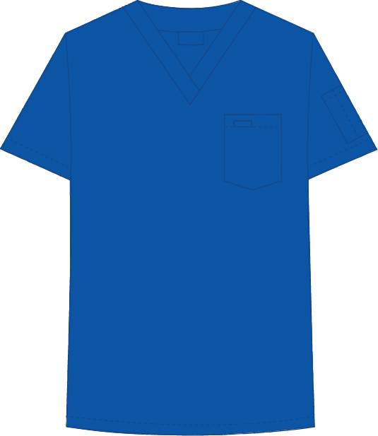 Royal Blue Clipart (535x617), Png Download