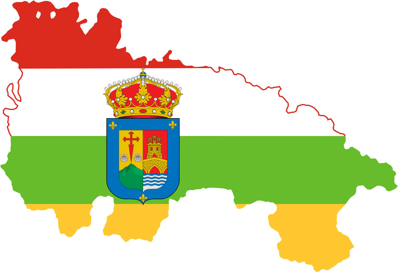 Flag Map Of La Rioja Clipart (1280x876), Png Download