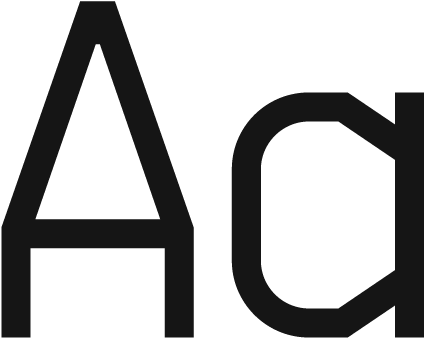 A Graphic Monospace Font Clipart (810x800), Png Download