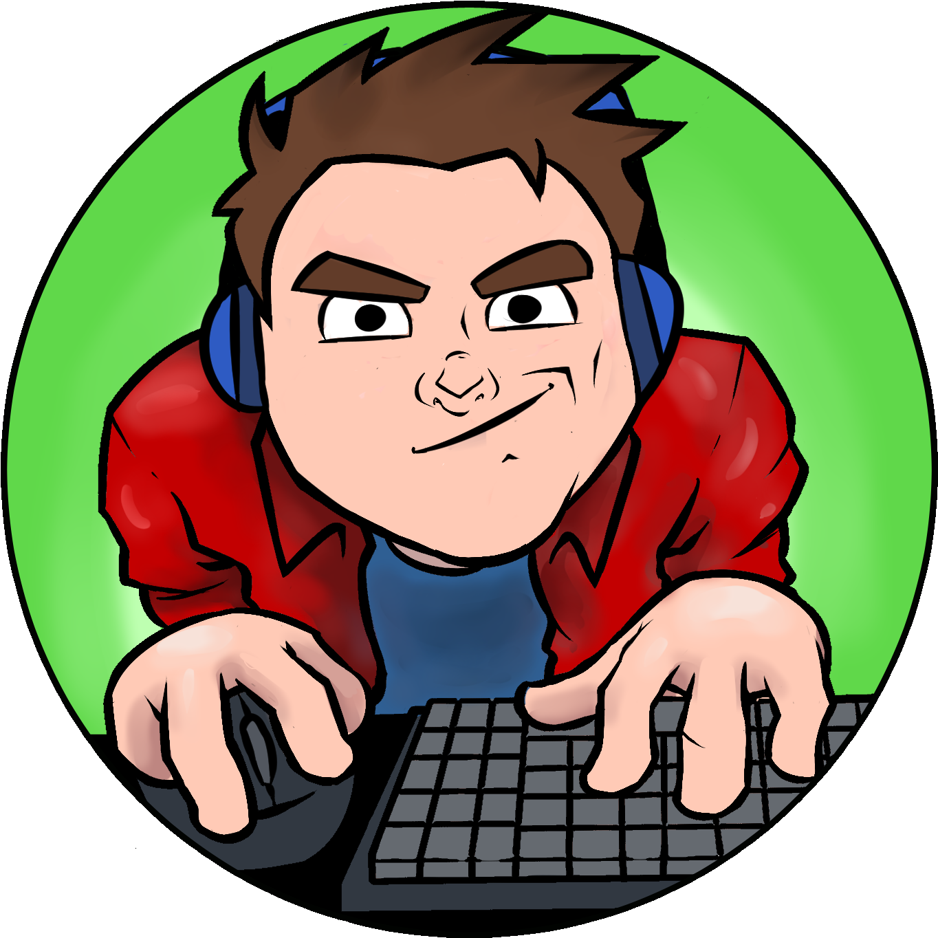 Typing Clip Art - Png Download (1436x1378), Png Download