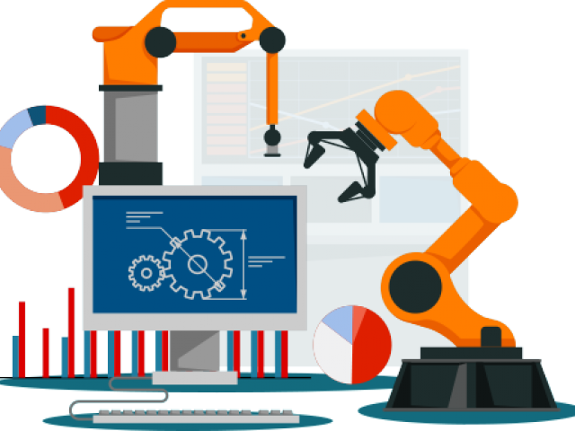 Factory Clipart Industrialization - Png Download (640x480), Png Download