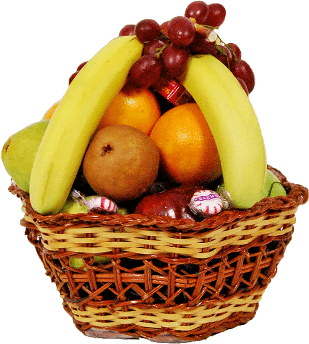 And Veggie Basket Credainatcon Com Baskets Redner Clipart (675x675), Png Download