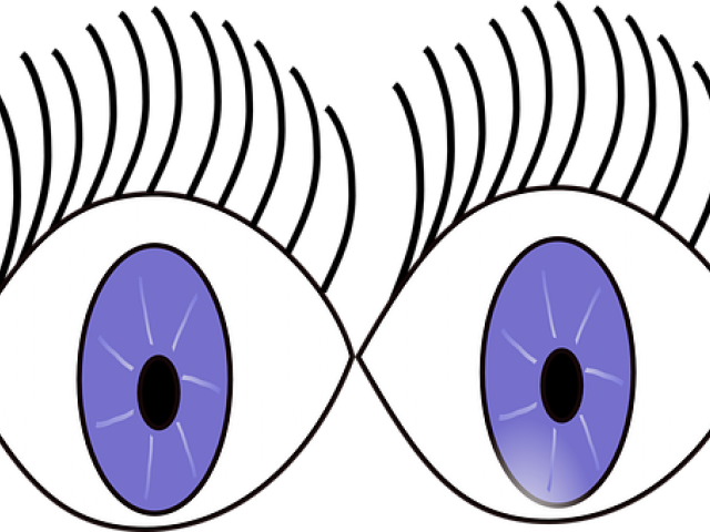 Stare Clipart Surprised Eye - Png Download (640x480), Png Download
