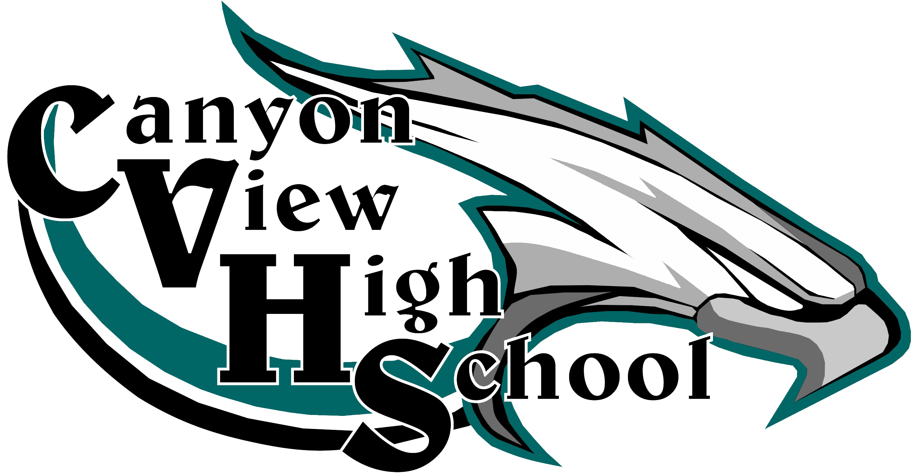Canyon View Falcons Clipart (2926x1527), Png Download