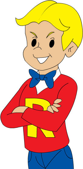 Richie Rich Clipart (620x600), Png Download