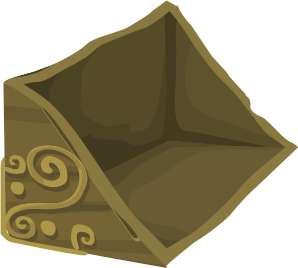 Mysterious Cube Piece Clipart (600x568), Png Download