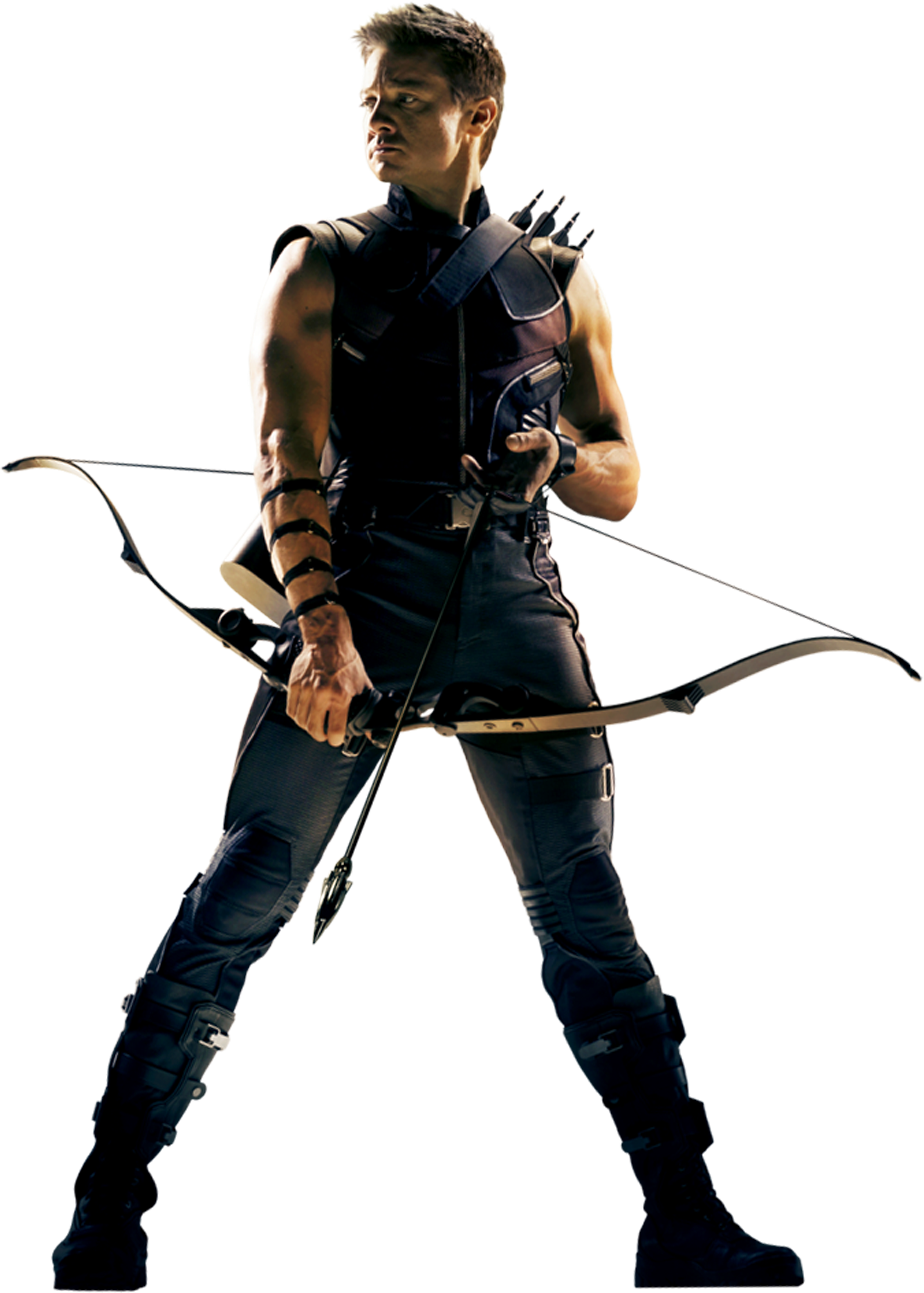 Hawkeye Clipart Mcu - Png Download (2550x3300), Png Download