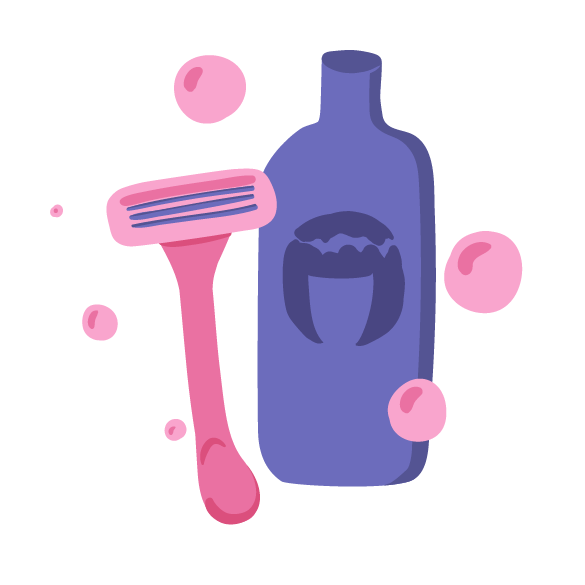 Personal Care Items Clipart (600x600), Png Download