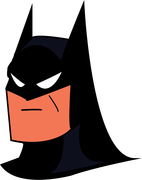 Digital Clipart Batman - Png Download (580x735), Png Download